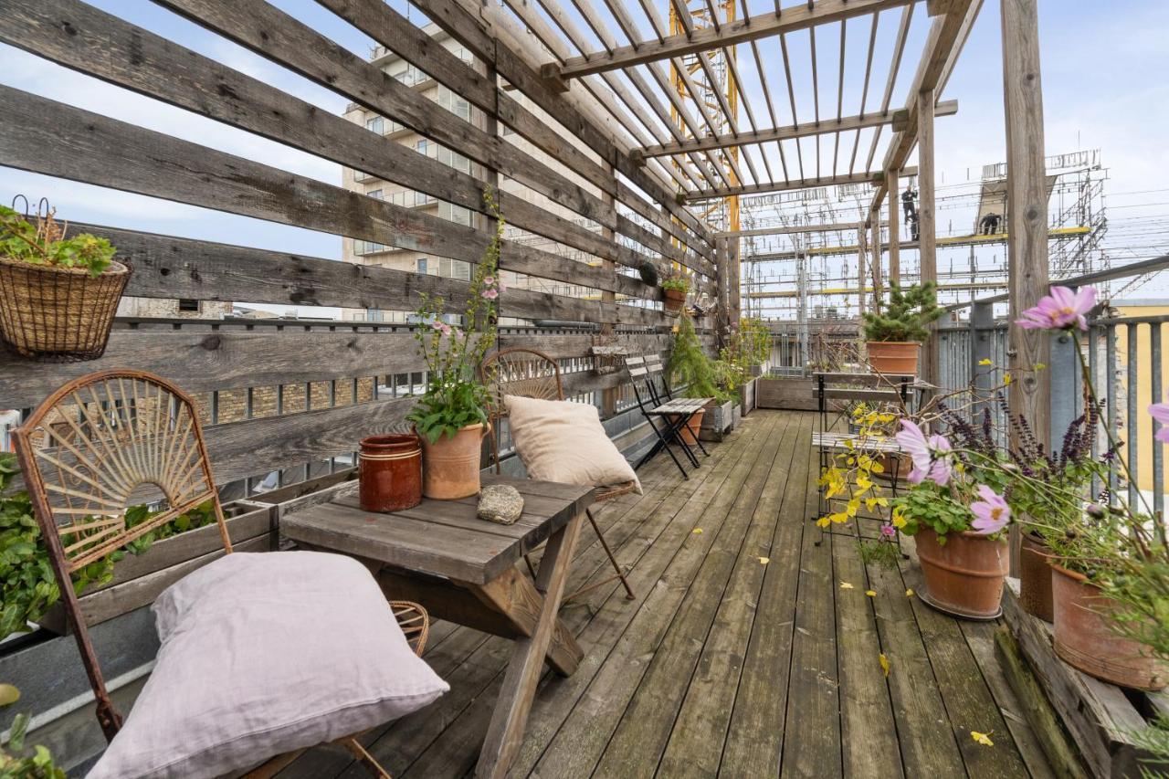 Central Penthouse Apartment With Rooftop Terrace Kopenhagen Exterior foto